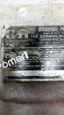 54J20-B  Gorman Rupp