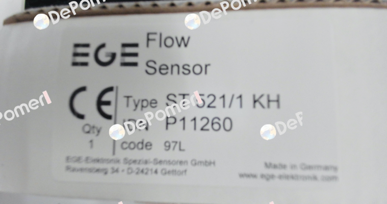 p/n: P11260, Type: ST 521/1 KH Ege
